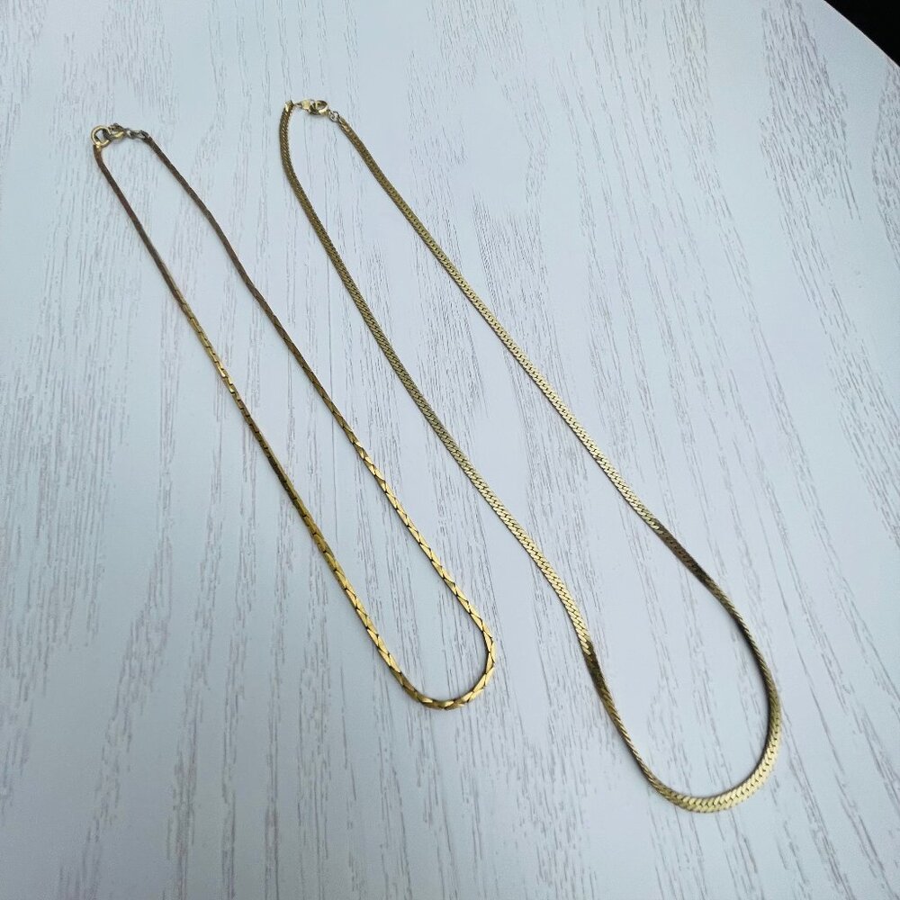 2x Serpent Link Necklaces - Picture 5 of 6